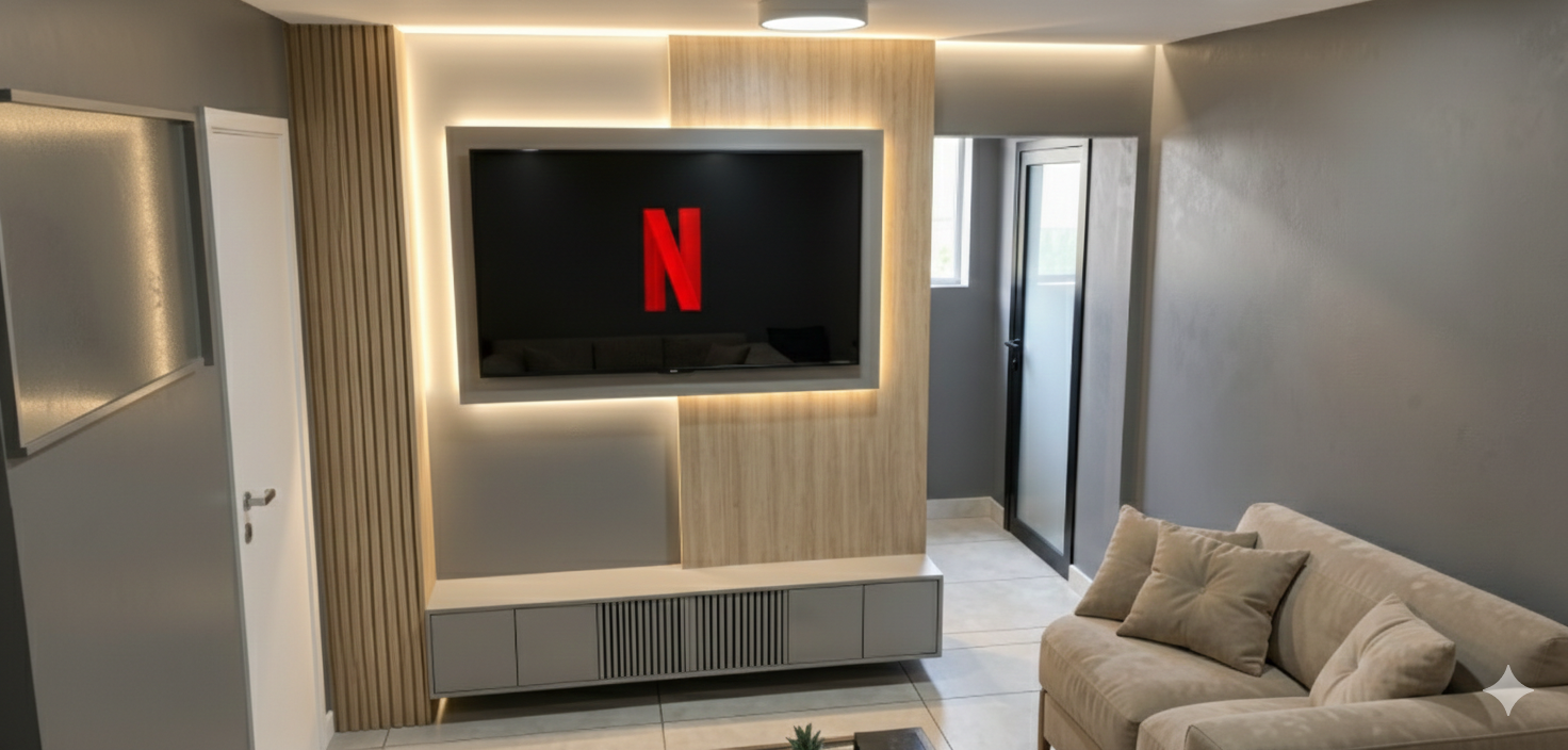 Apartamento W&B sala de estar